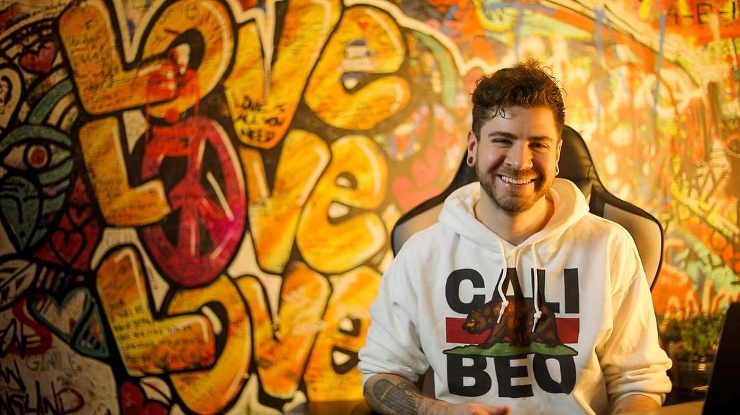 Cali BEO Mens Hoodie by Love.irish & Myk Klemme