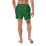 Shamrock Pattern Mens Swim Trunks