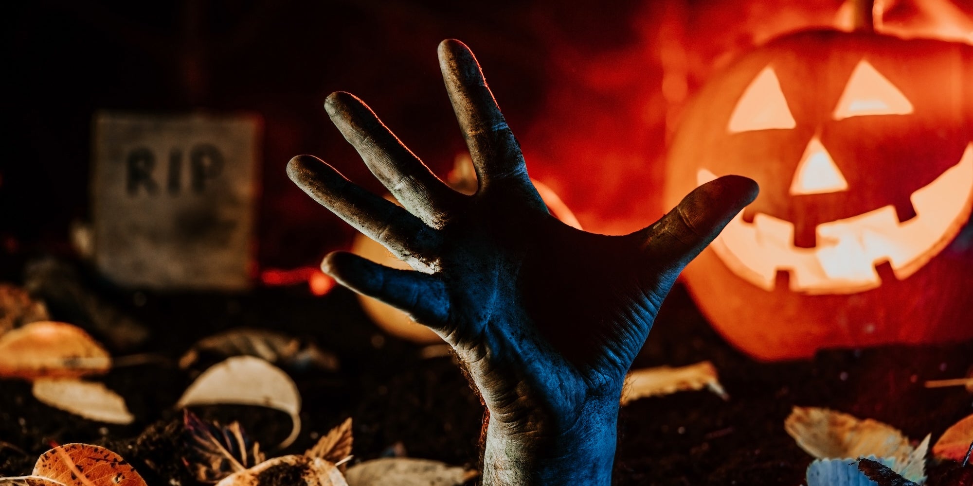 Celebrate Halloween (Oíche Shamhna) with these essentials including decorations like carved pumpkins/turnips, zombie hands for the yard or indoors, costumes and more