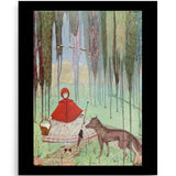 Little Red Riding Hood Illustration Print